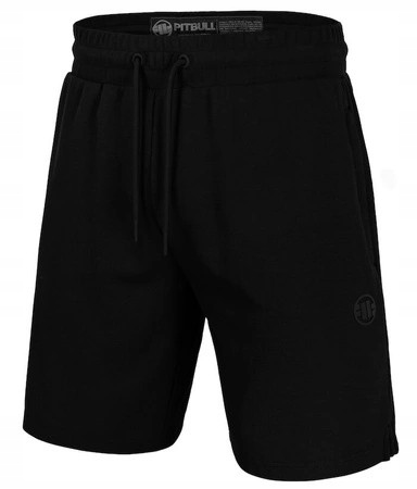Spodenki Pitbull Rockey Pique Series bawełniane czarne S
