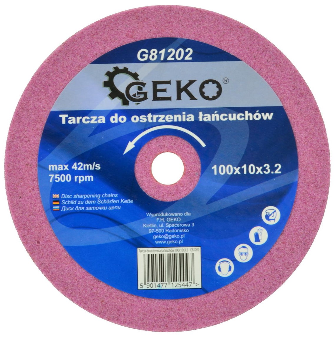 

Tarcza Do Ostrzenia Łańcuchów Do Ostrzałki 100MM