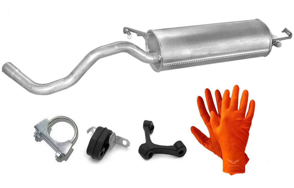 VW GOLF 4 IV 1.6 1.9SDi (1997-2004) HATCHBACK TŁUMIK KOŃCOWY