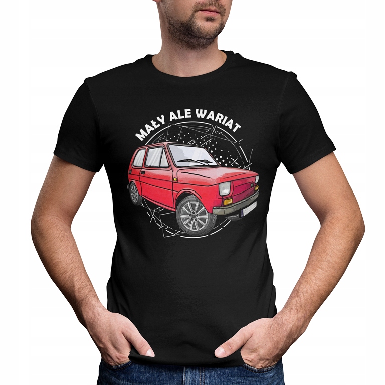 

T-shirt Męski Mały Ale Wariat Fiat 126P