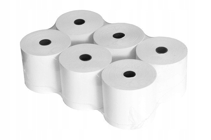 

Rolki, papier do kas fiskalnych 57mm x 60m
