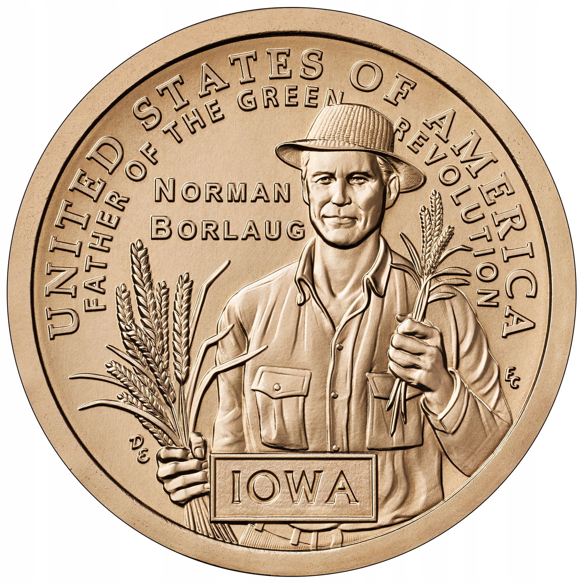 USA 1$ Innowacja Iowa NORMAN BORLAUG 2026 nr29 [Mennica Philadelphia P]