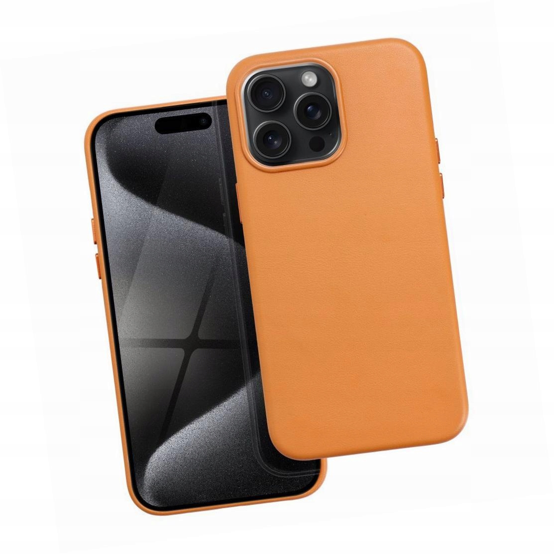 Etui Leather MagSafe do iPhone 15 Pro Max nakładka