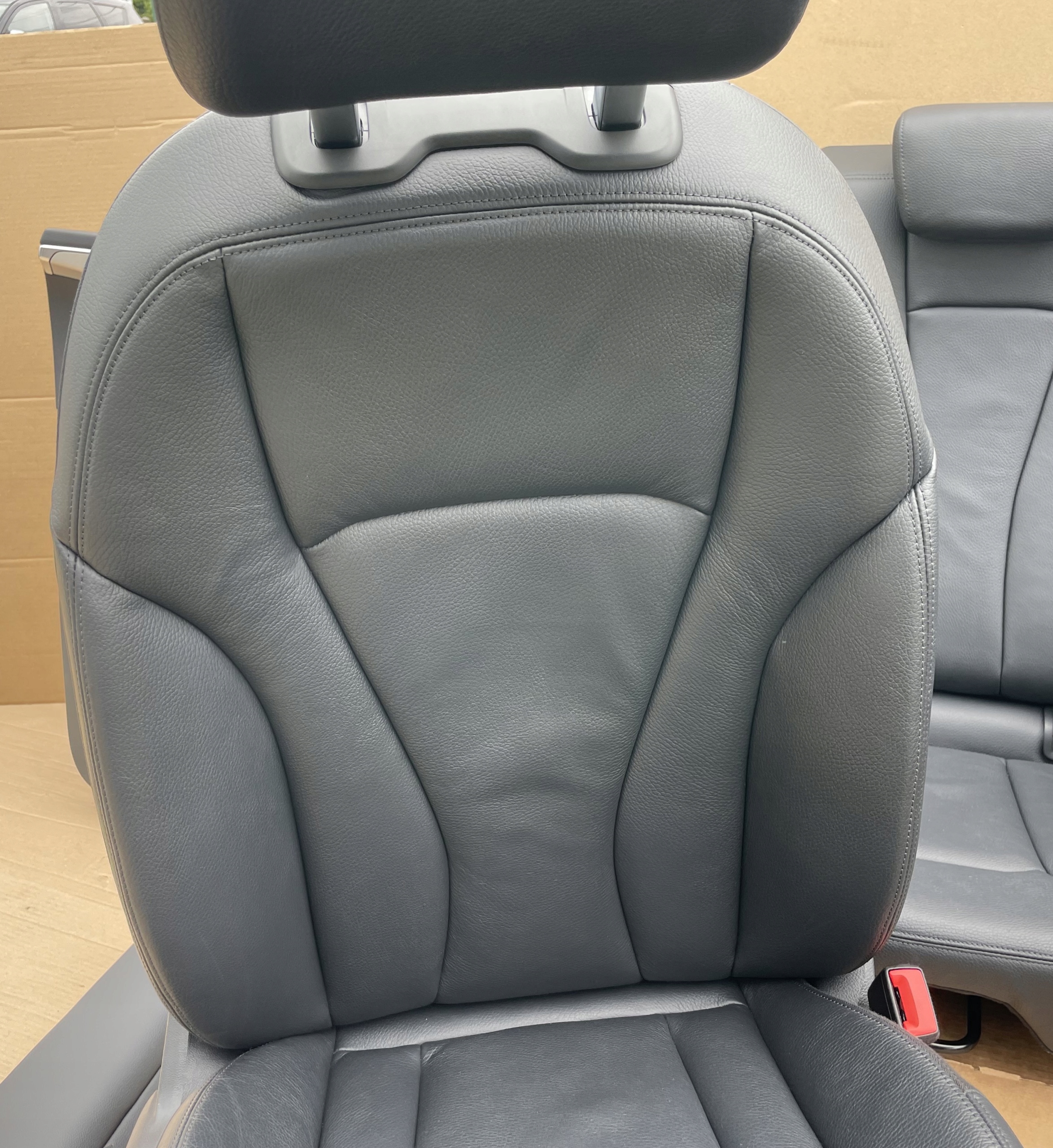 seats armrest AUDI Q8 leather ELEKTRYKA KOMPLET original