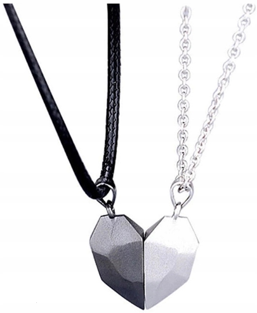 

Naszyjniki Magnetyczny Dla Par Serce Połówki