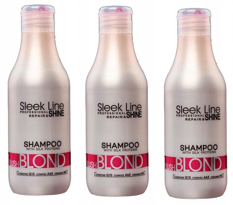 Stapiz Sleek Line Šampon Hedvábí Blush Blond 300 ml
