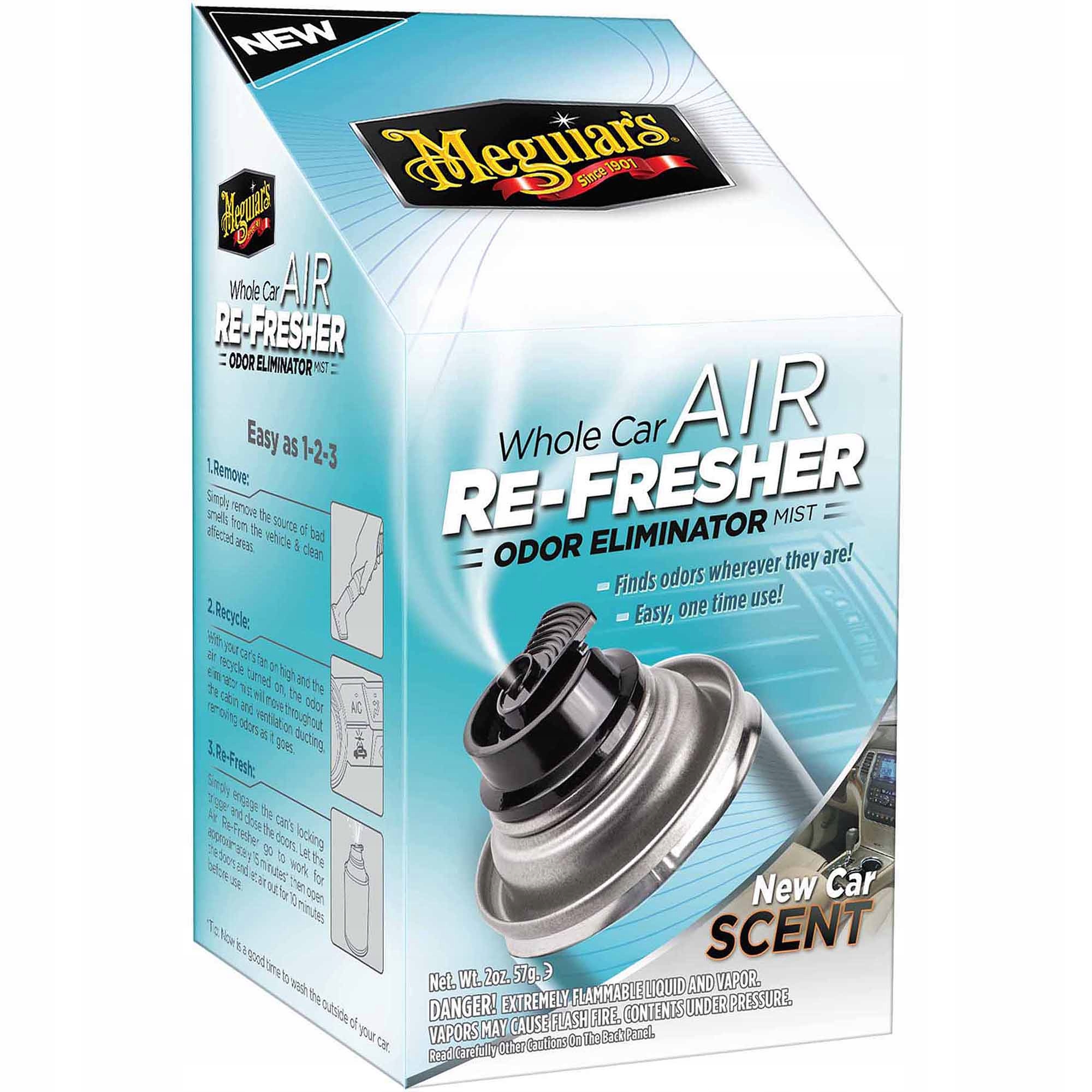 

Meguiars Air Re-Fresher New Car do klimatyzacji