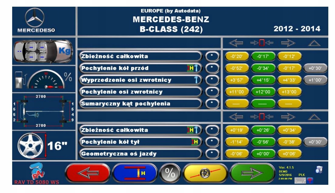 Устройство для геометрии колес TD5080WS ITALIA