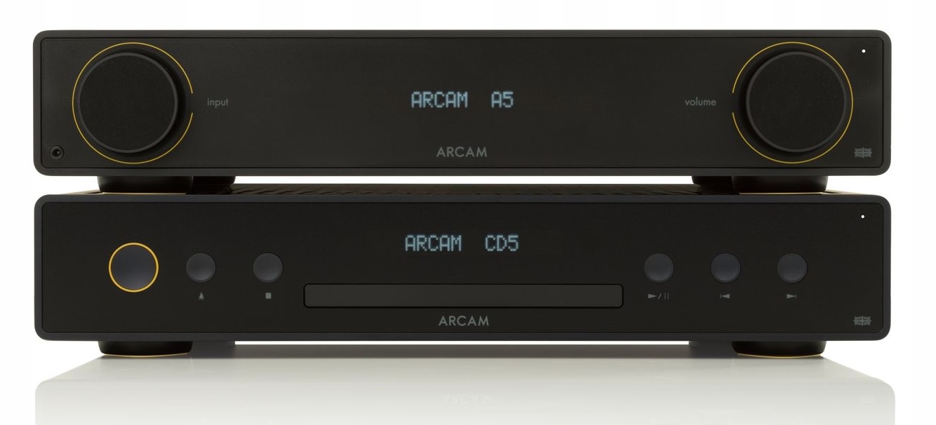 Arcam Rádia A5 CD5 Kompletní A Ambiciózní Sada Pro Znalce Zlatých Desek