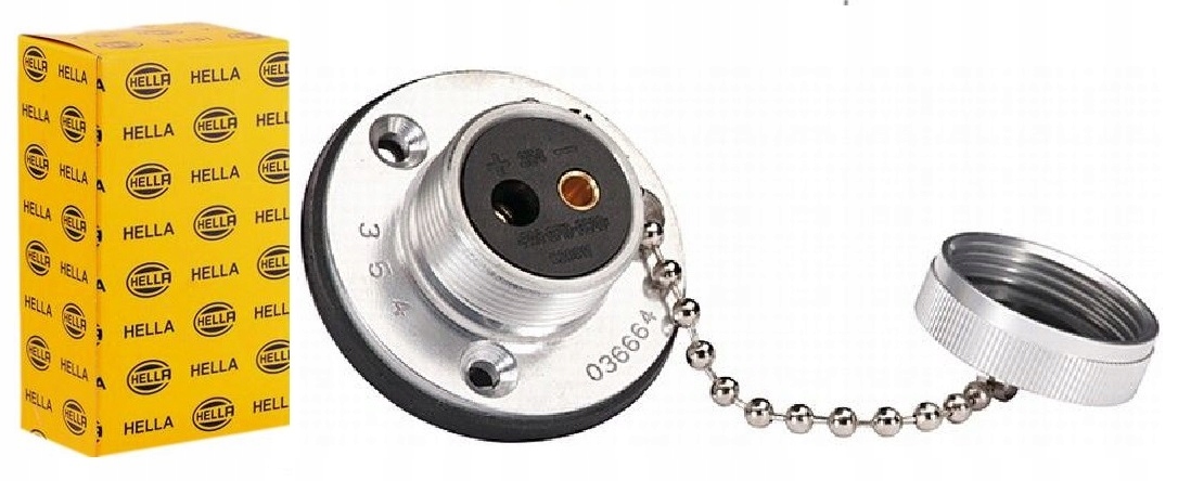 HELLA 8JB 002 281-001 2-ПОЛЮСНА РОЗЕТКА