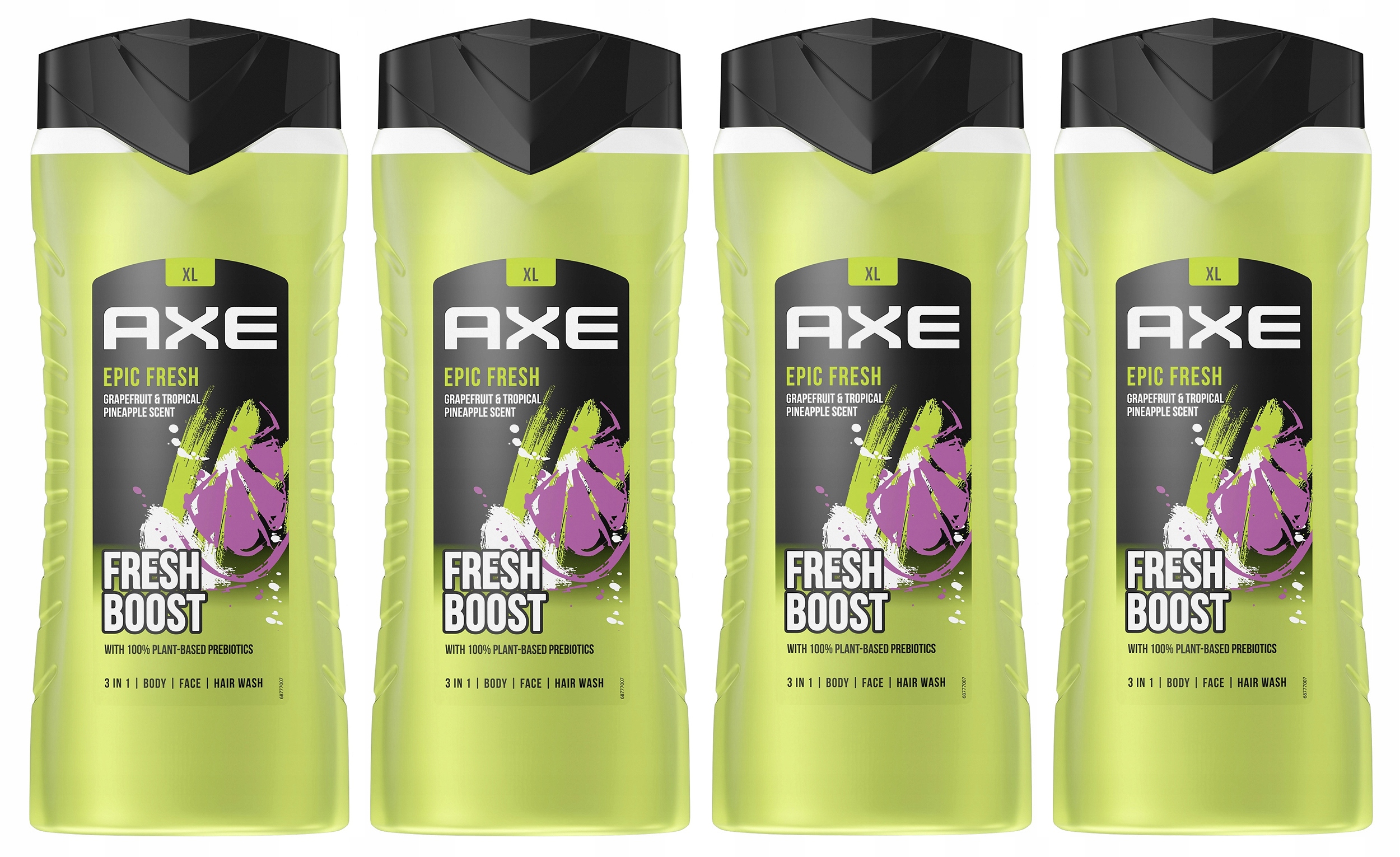 

Axe Epic Fresh żel pod prysznic 4x400 ml