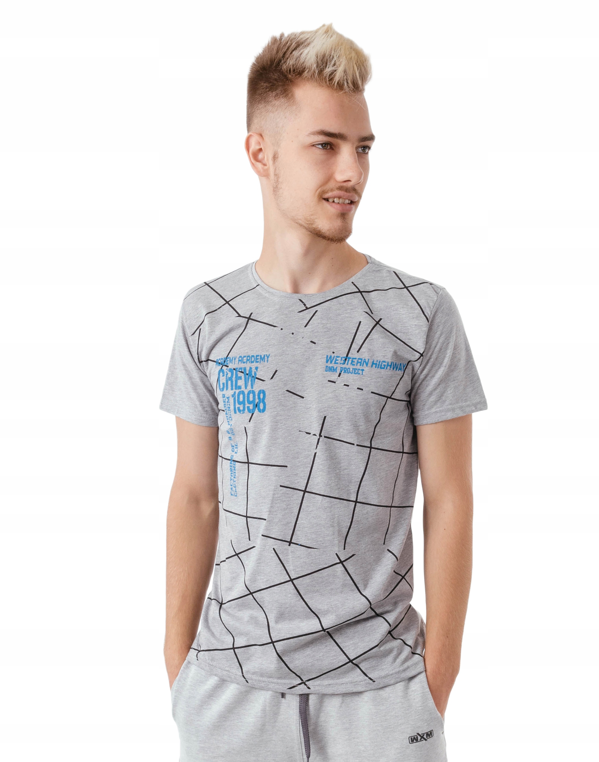 

Koszulka Podkoszulek Męski T-shirt Top KM09-11 r L