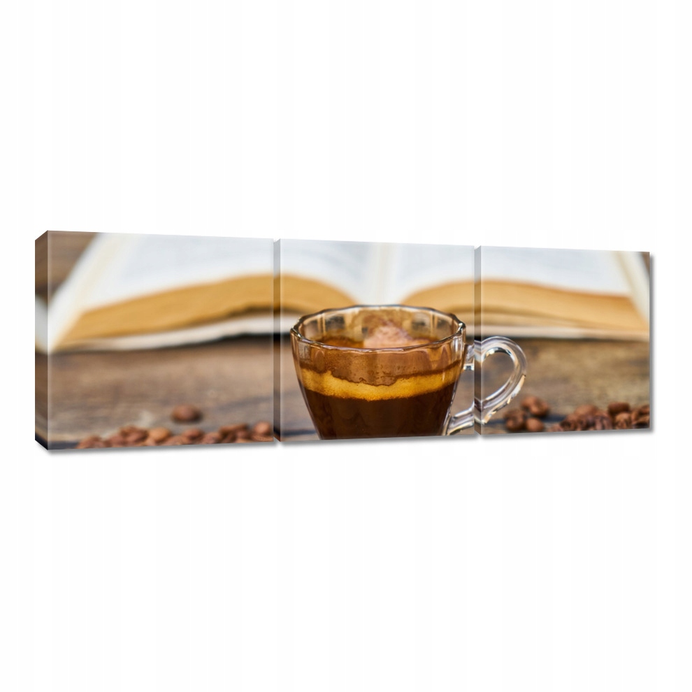 

Obrazy 60x20 Kawa Kawka Coffee Kaffe