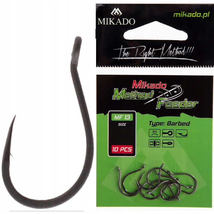 HACZYKi Mikado Method Feeder MF13 nr 10 10szt WrocłaW