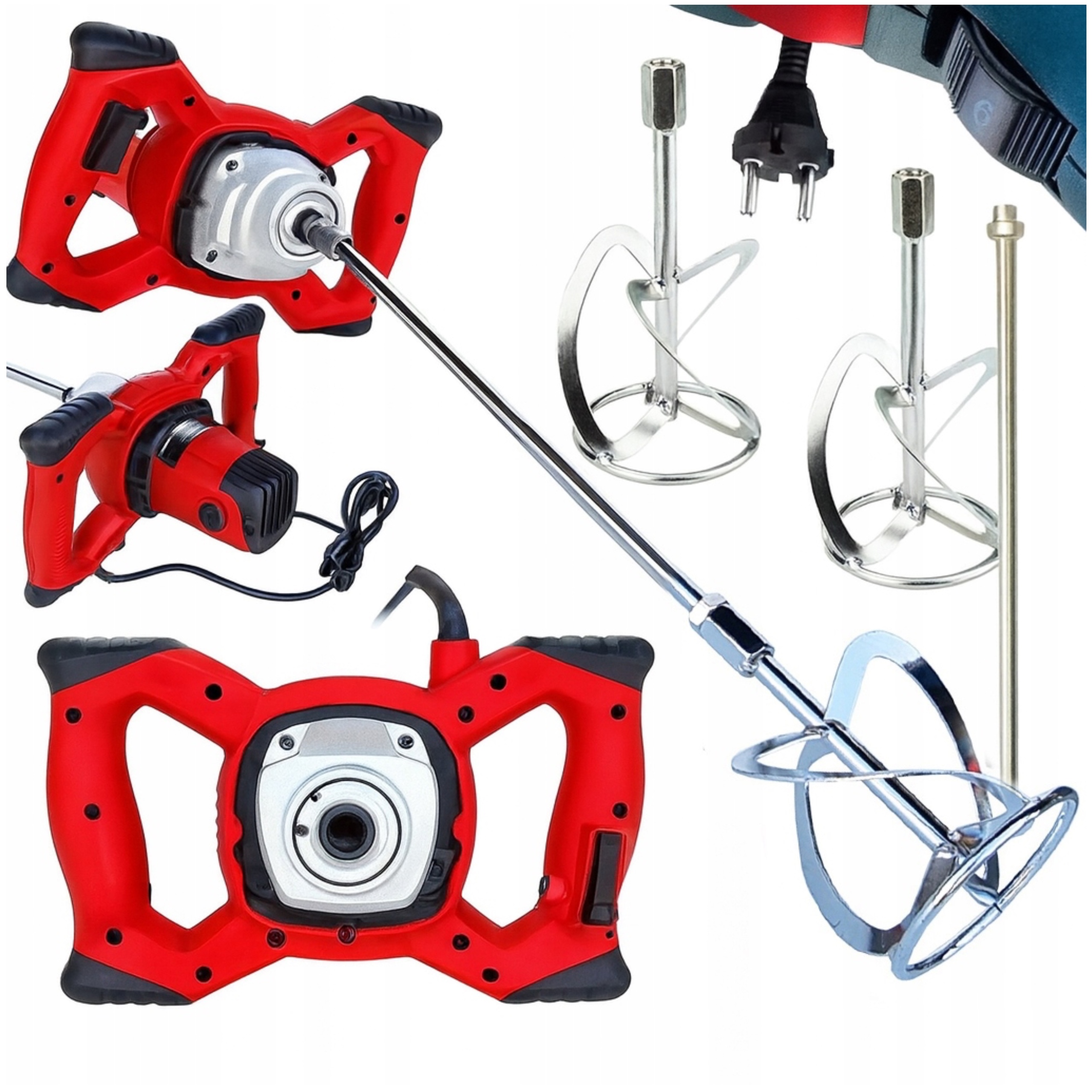 Mieszadło Budowlane 2800W z Mieszalnikiem 140mm – Zaprawa Beton Klej