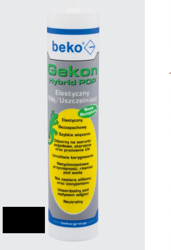 

Beko Klej Gekon uszczelniacz Hybrid Pop Czarny 310