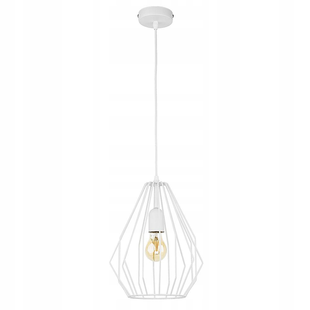 Závěsné svítidlo Brylant Bílá Drátěná Moderní Designové Elegantní