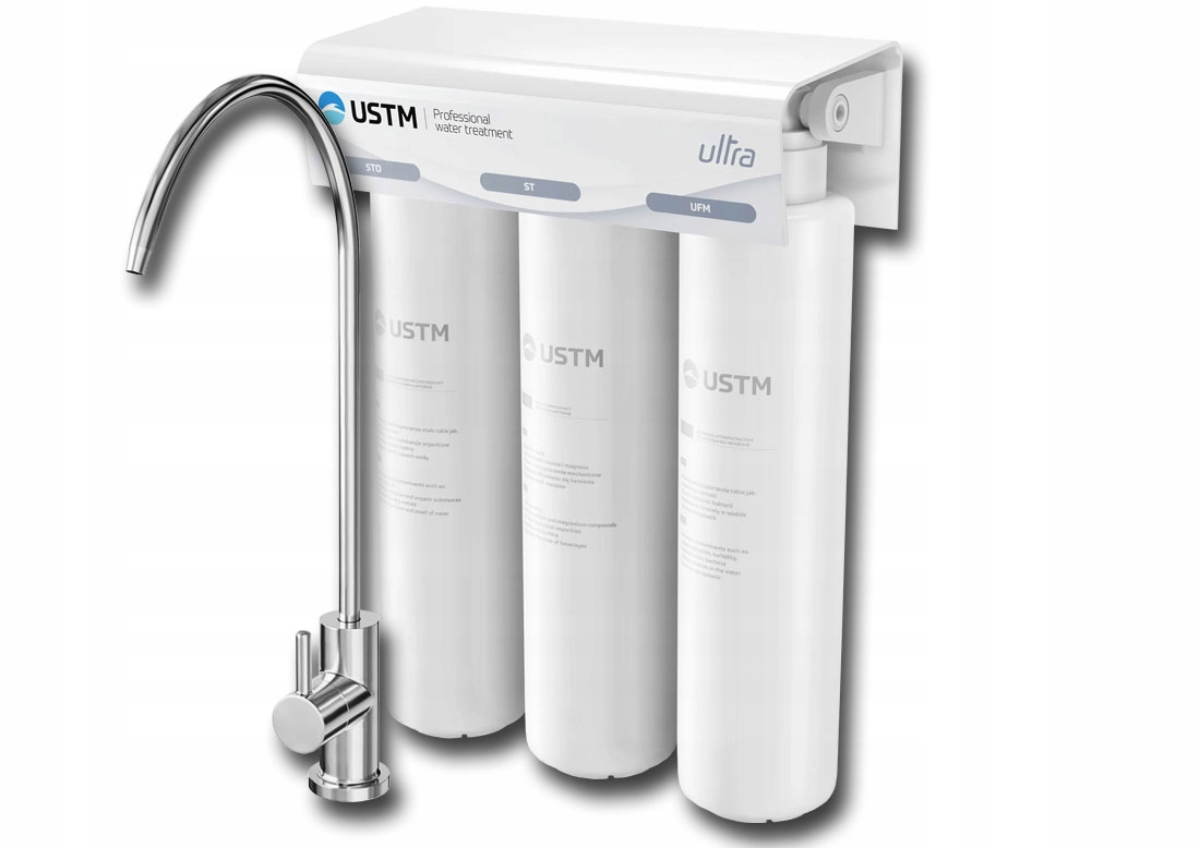 Ust-m Filtr zmiękczający wodę z membraną antybakteryjną Ultra-new-style