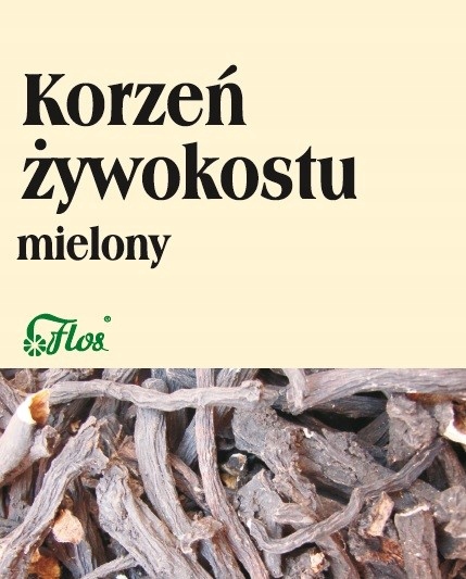 

Flos Żywokost Korzen Mielony 100G