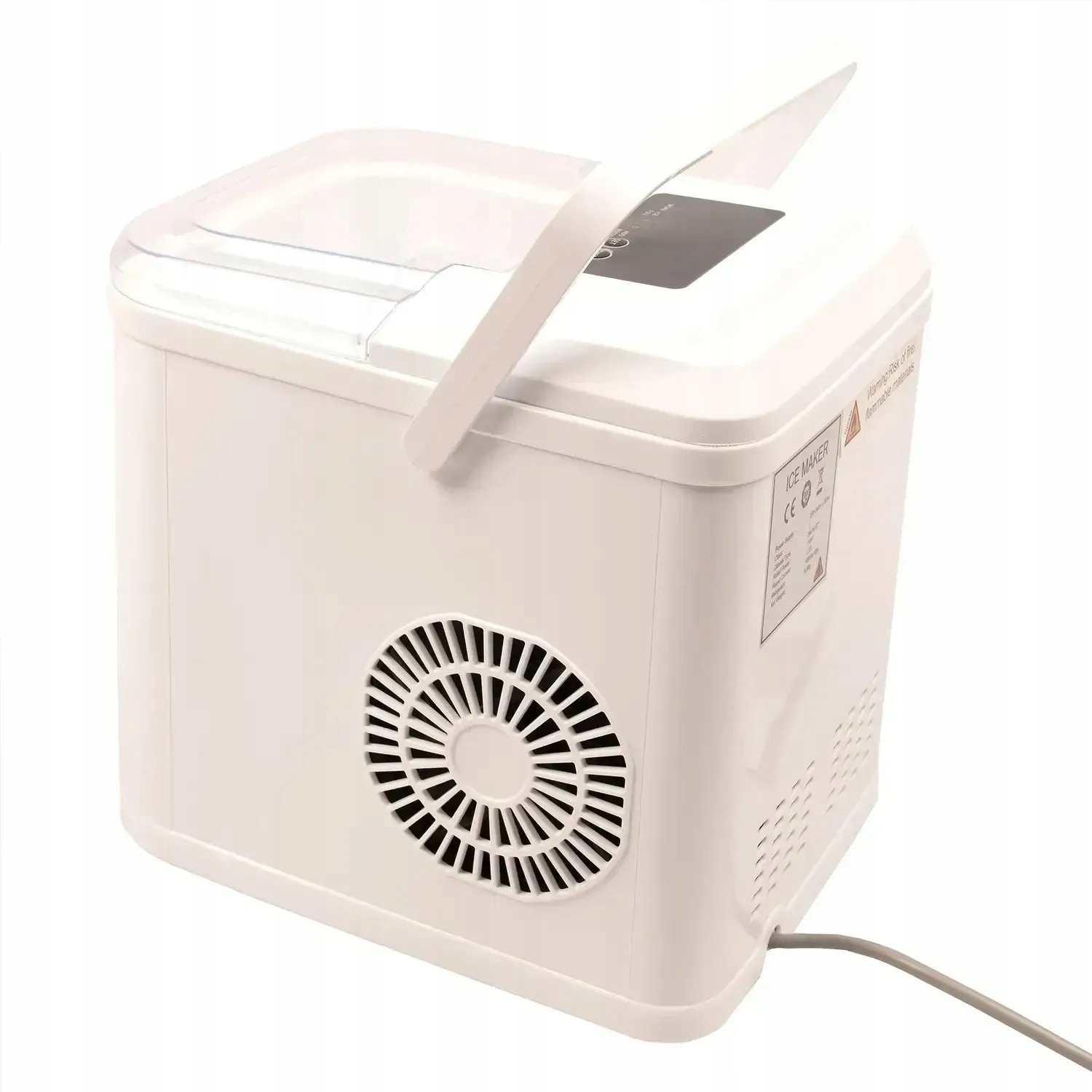Ice Maker Výrobník ledu Přenosný, bílý, 110 W
