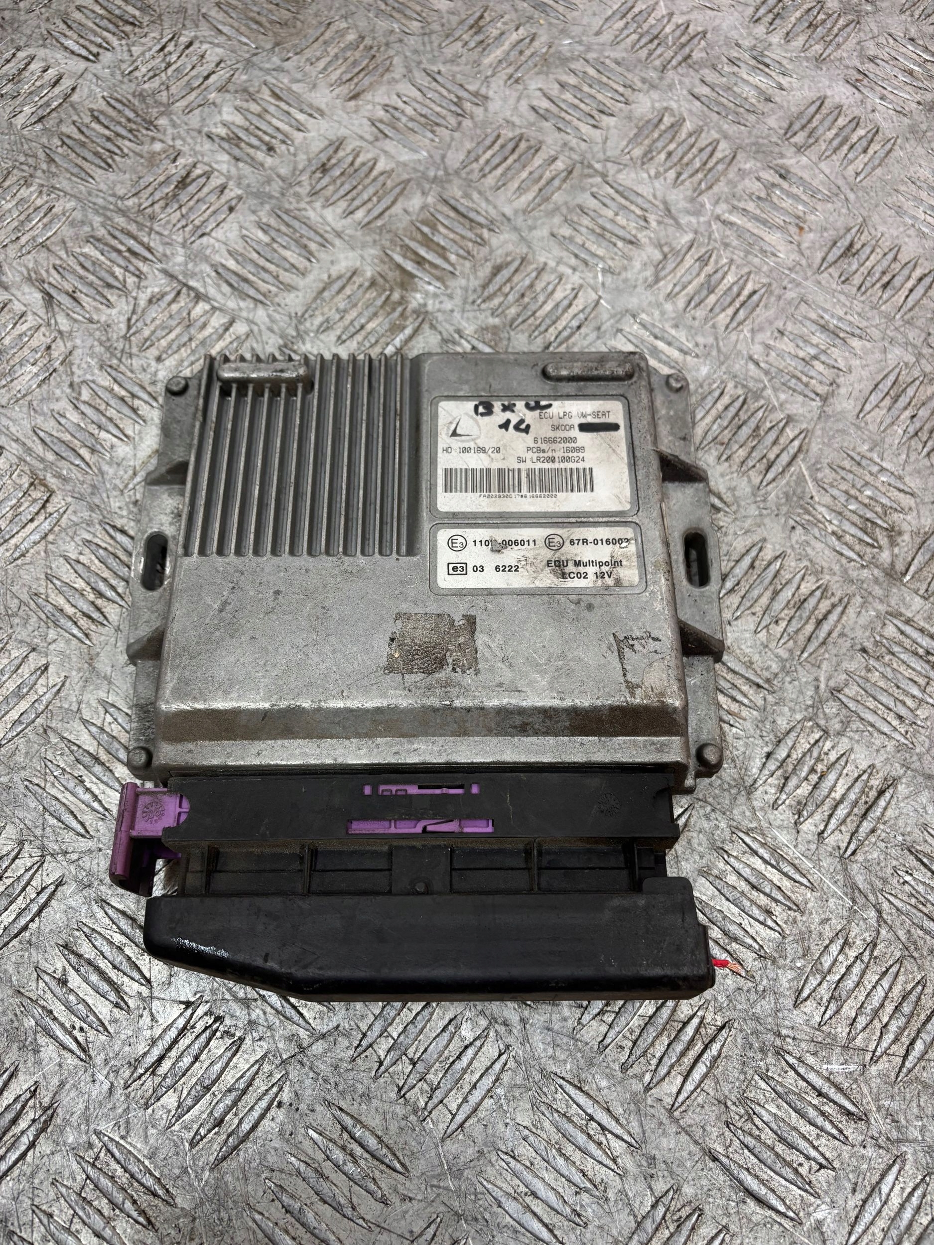 control unit gas SKODA ROOMSTER 1.4 616662000