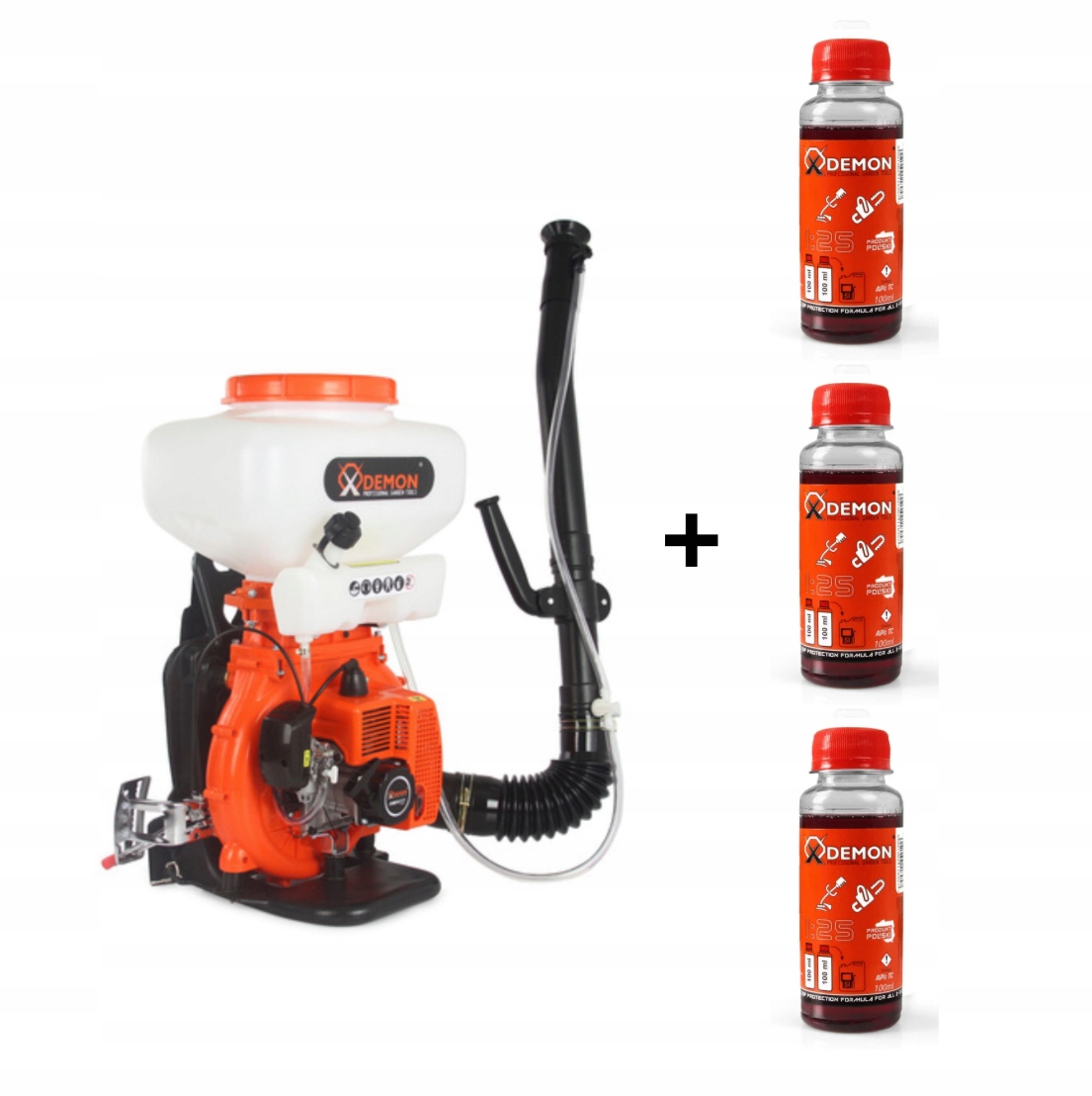 Benzínový Postrekovač Na Batoh S Dúchadlom 14 L Demon 3 X Olej Demon