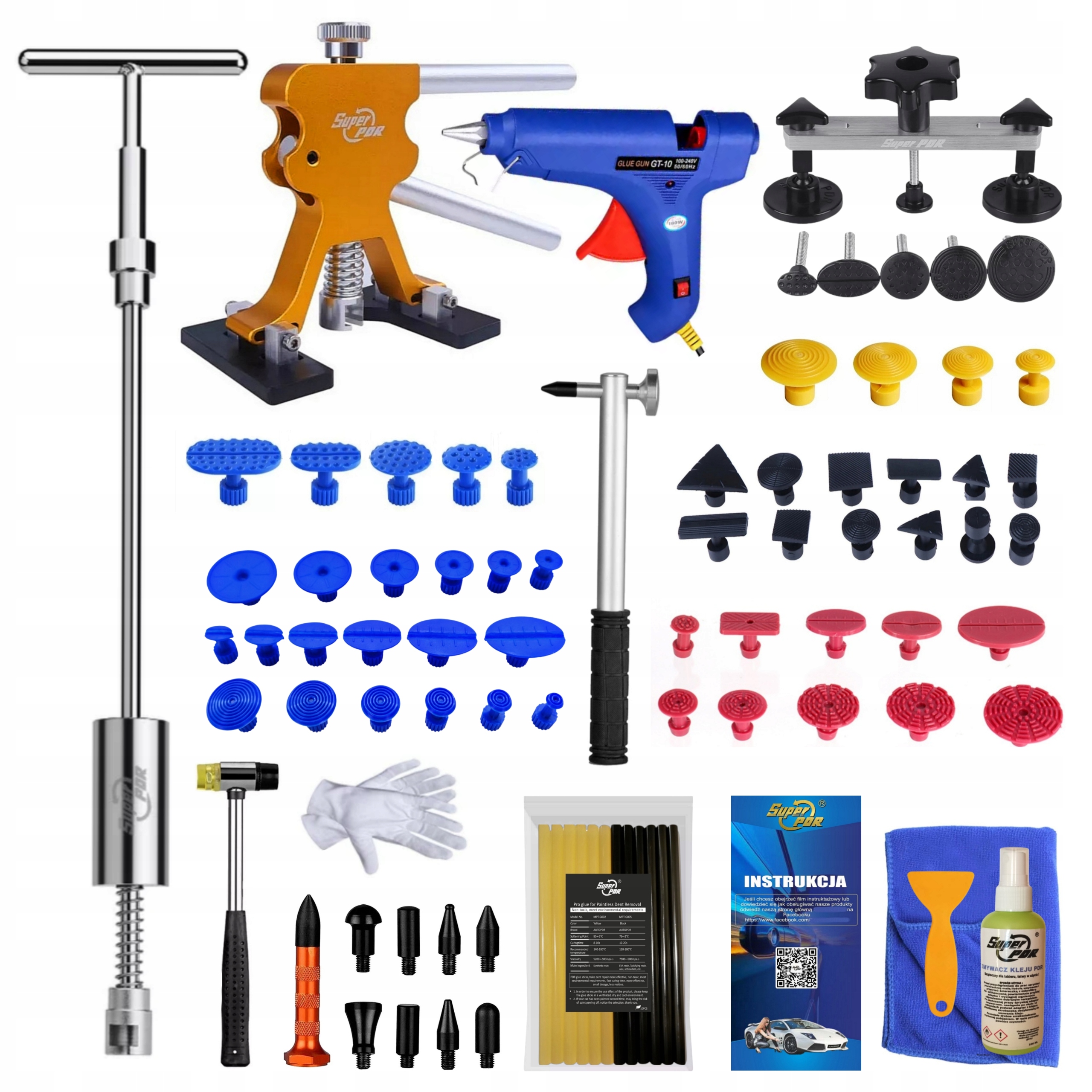 PDR молоток молоток съемник набор вмятин