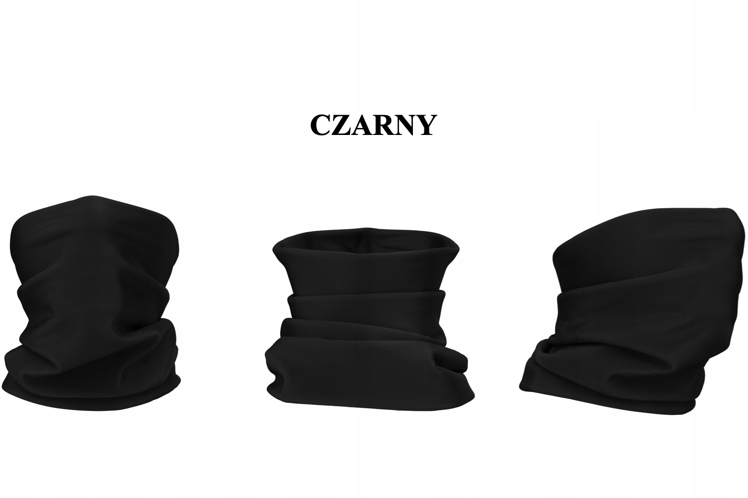 KOMIN MASECZKA NA SZYJĘ USTA OBSZYTY BAWEŁNA CZERŃ Rodzaj komin