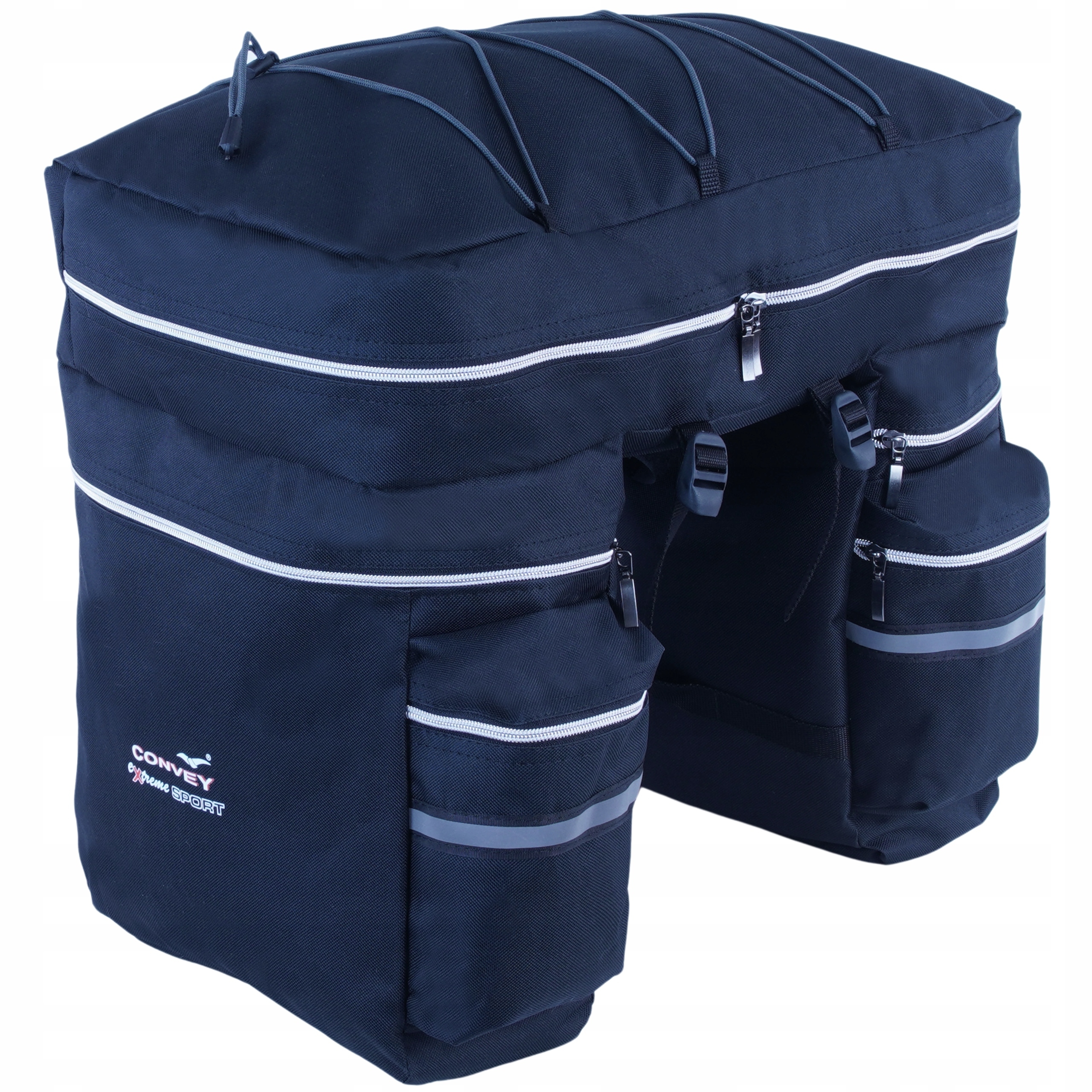 Cyklistická brašna na nosič 3 komory Codura Polský výrobek Convey