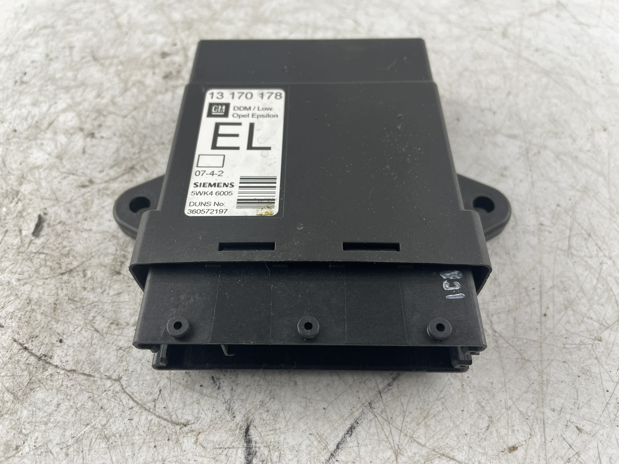 module control unit door left front 13 170 178 Opel Vectra C GTS