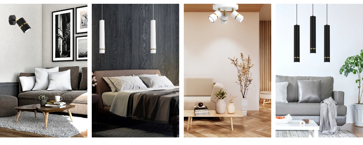 REFLEKTOR PLAFON METAL LAMPA SUFITOWA Z REGULACJĄ Rodzaj gwintu GU10