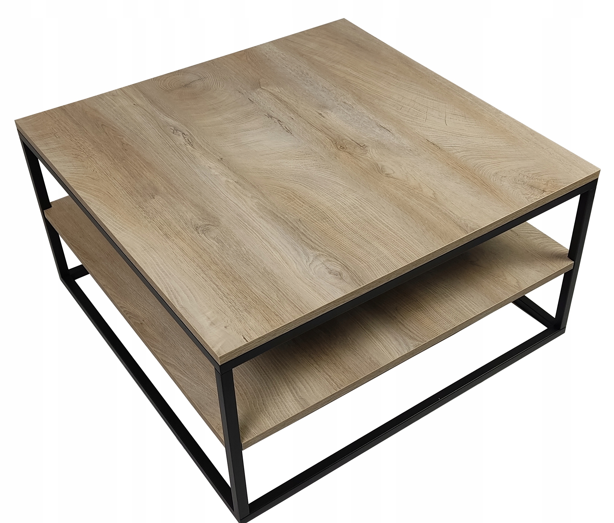 Kávový stolek, lavice s policí Dub surový