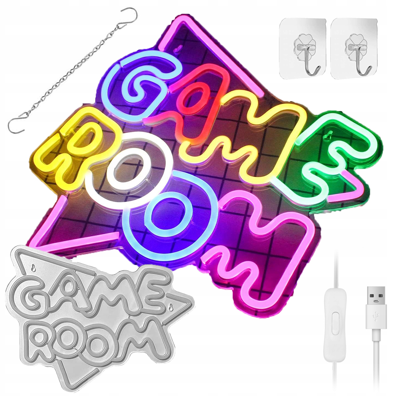 Podsvícená Neonová Led Dekorace Premium Usb Pad Na Zeď