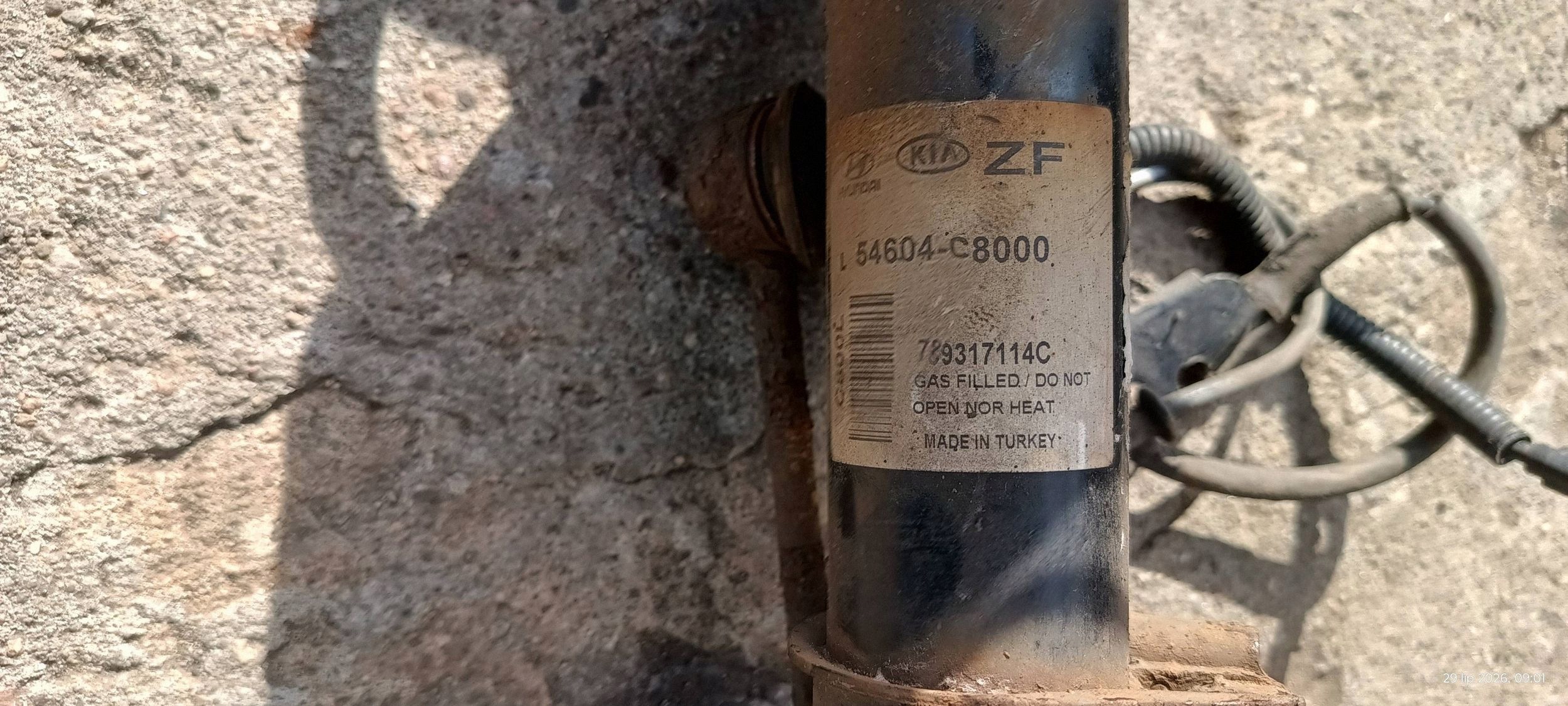 HYUNDAI I20 II McPherson swing left 54604-C8100 2014R
