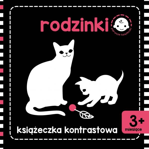 KSIĄŻECZKA KONTRASTOWA RODZINKI DLA MALUCHA
