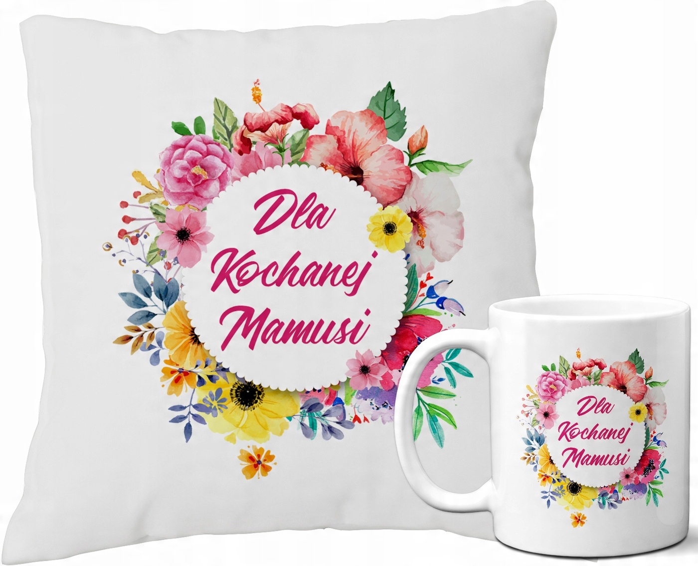 

Poduszka + Kubek - Prezent Dzień Mamy Matki