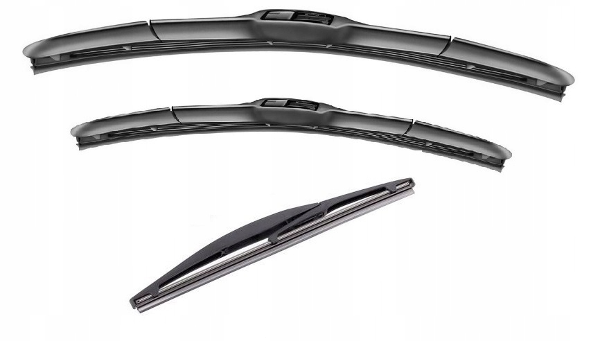 3x Wycieraczki Hybrydowe Komplet 600mm 400mm Suzuki Vitara Przód Tył