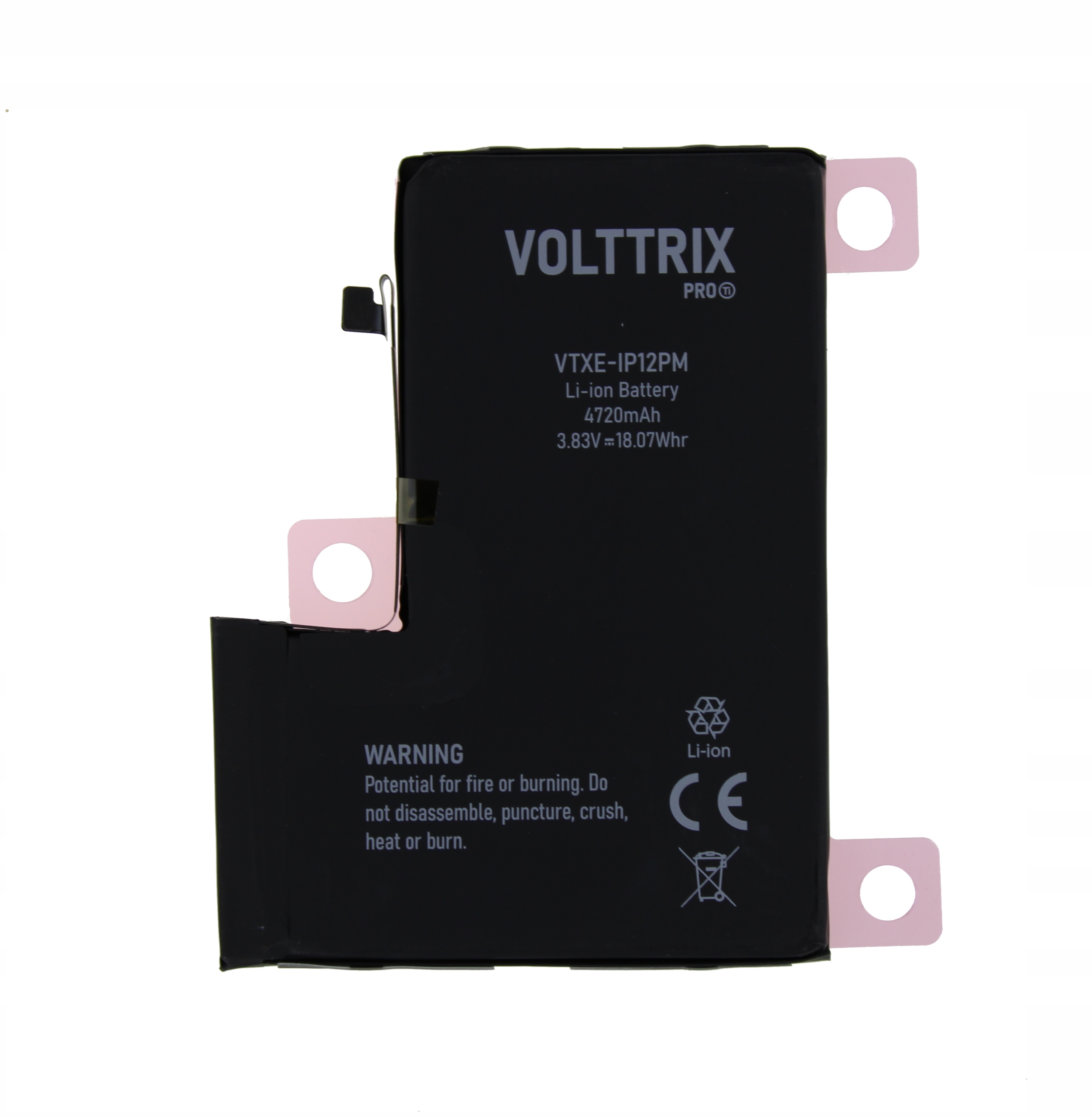 Baterie Volttrix Pro Ti pro iPhone 12 Pro Max Programovatelná 4720 mAh