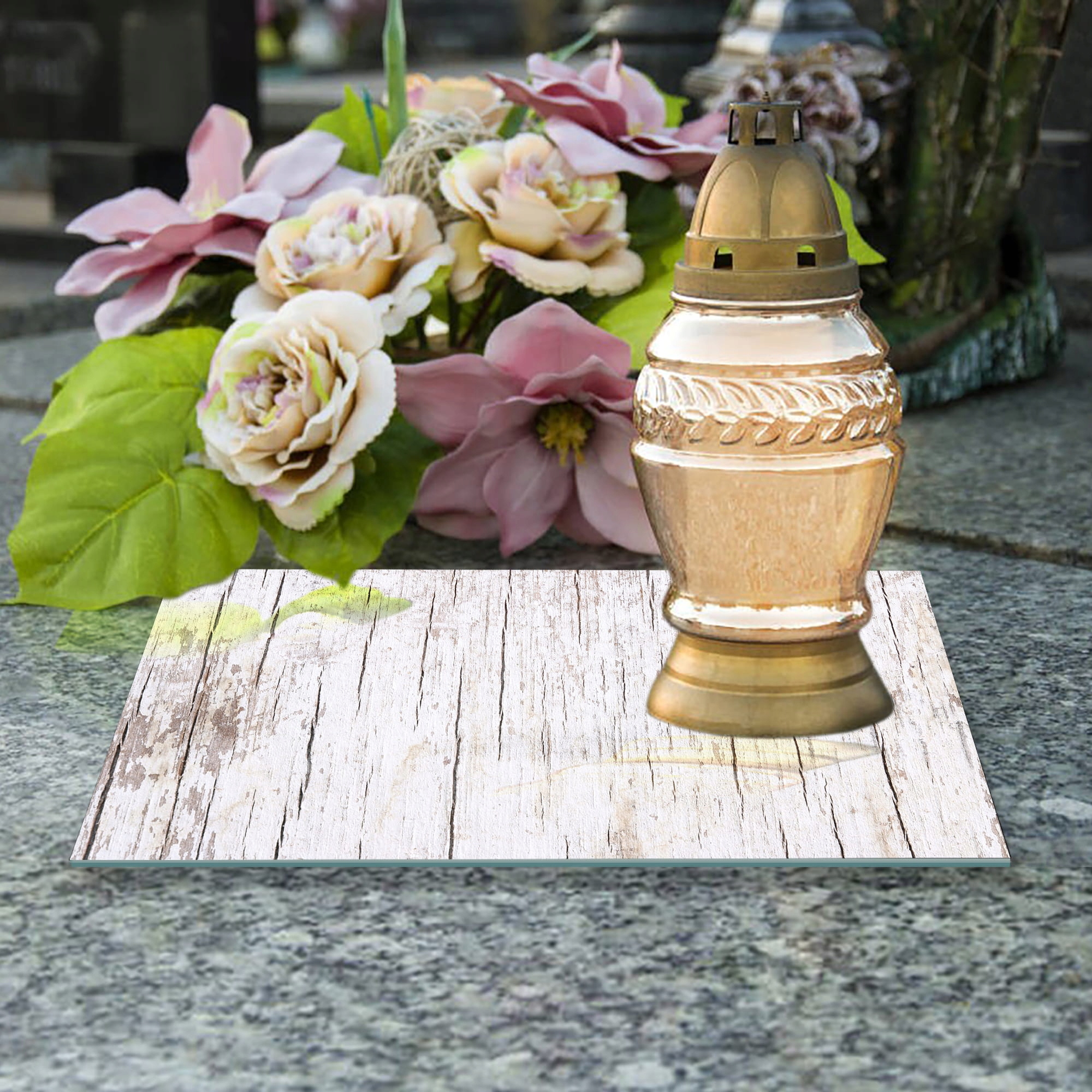 SZKLANA PODSTAWKA POD ZNICZE 40x30cm Dechy 115b Kod producenta deska-szklana-115b