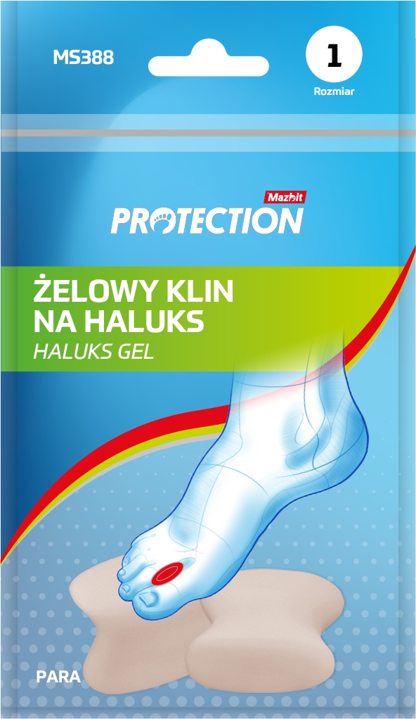 

Mazbit Żelowe Kliny na Halux Palca Zdrowe Stopy
