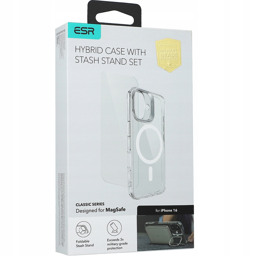 Etui szkło hartowane do iPhone 16 Esr