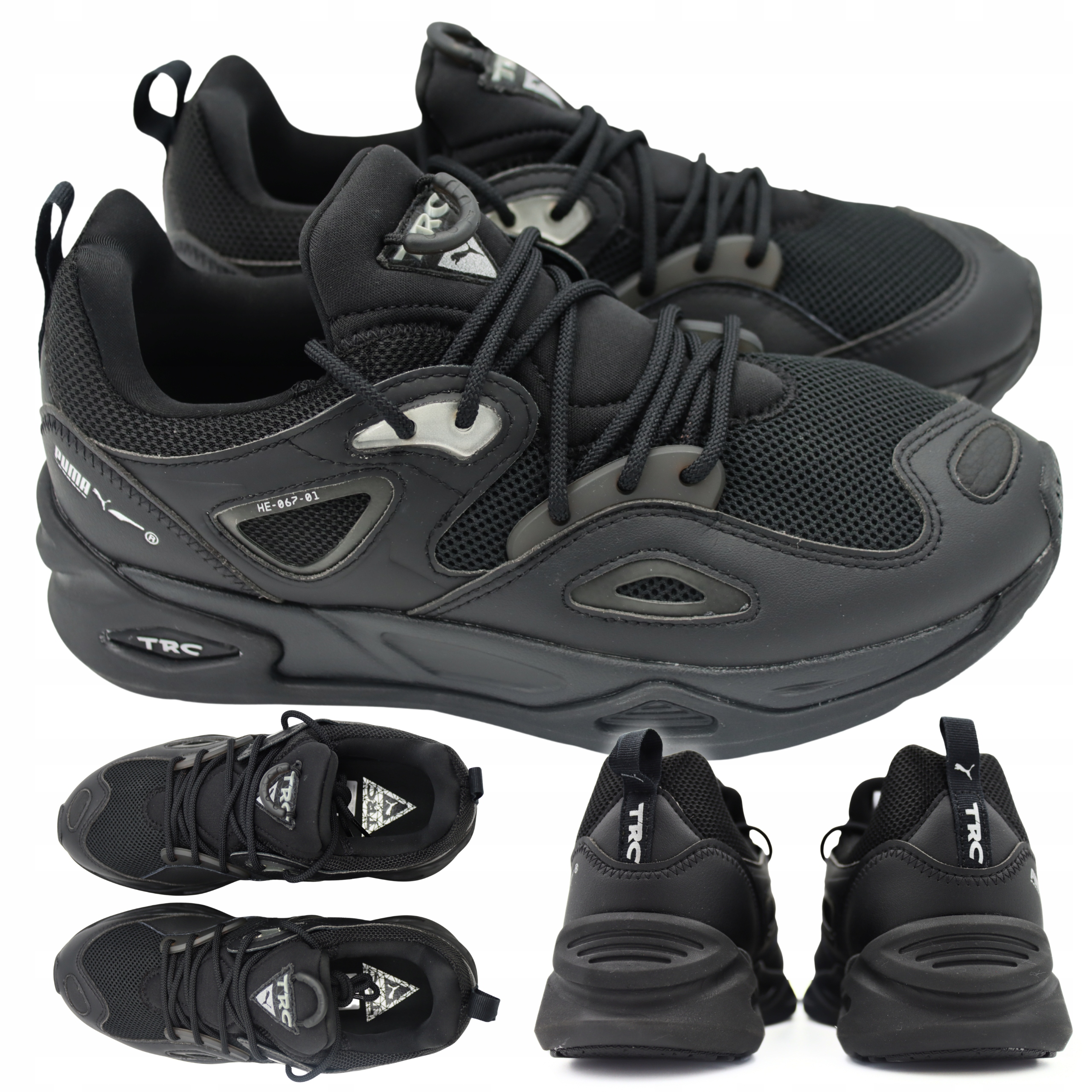 Pánské Sportovní Boty Černé Pohodlné Puma Blaze Triple 384959 02 vel. 40,5