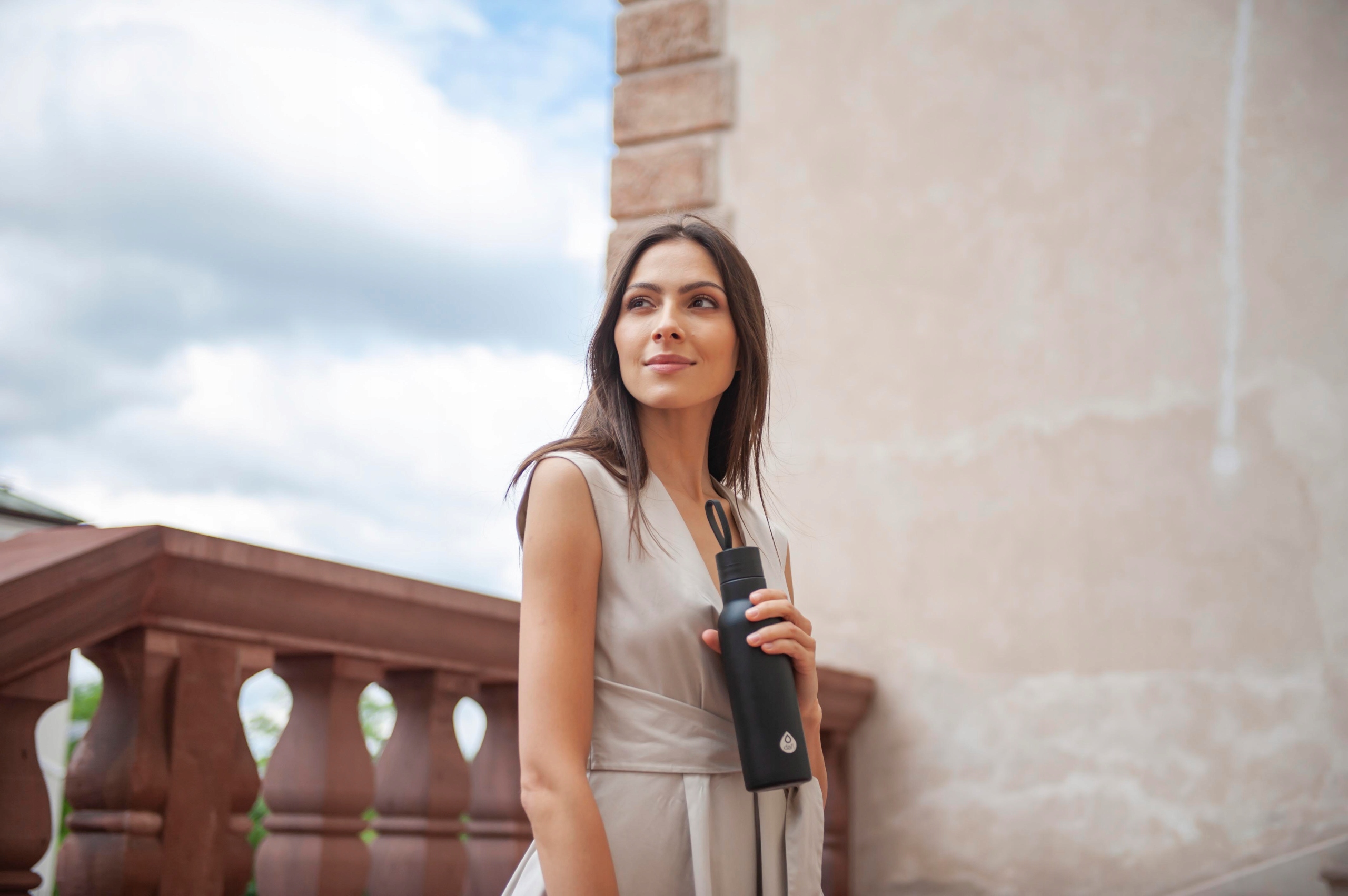 Butelka termiczna termos Dafi Easy 490ml (czarna) Model termiczna