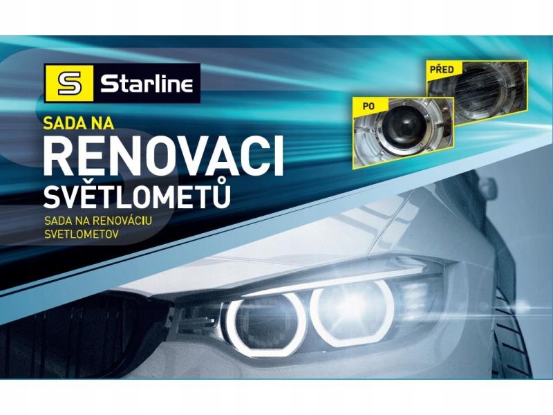 Starline sada na renovaci světlometů velká
