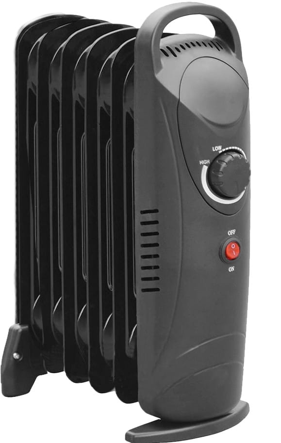

Grzejnik olejowy Mini 500W 5 żeberek czarny VO0276