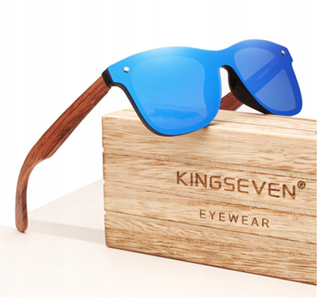 

Okulary przeciwsłoneczne Kingseven drewniane UV400