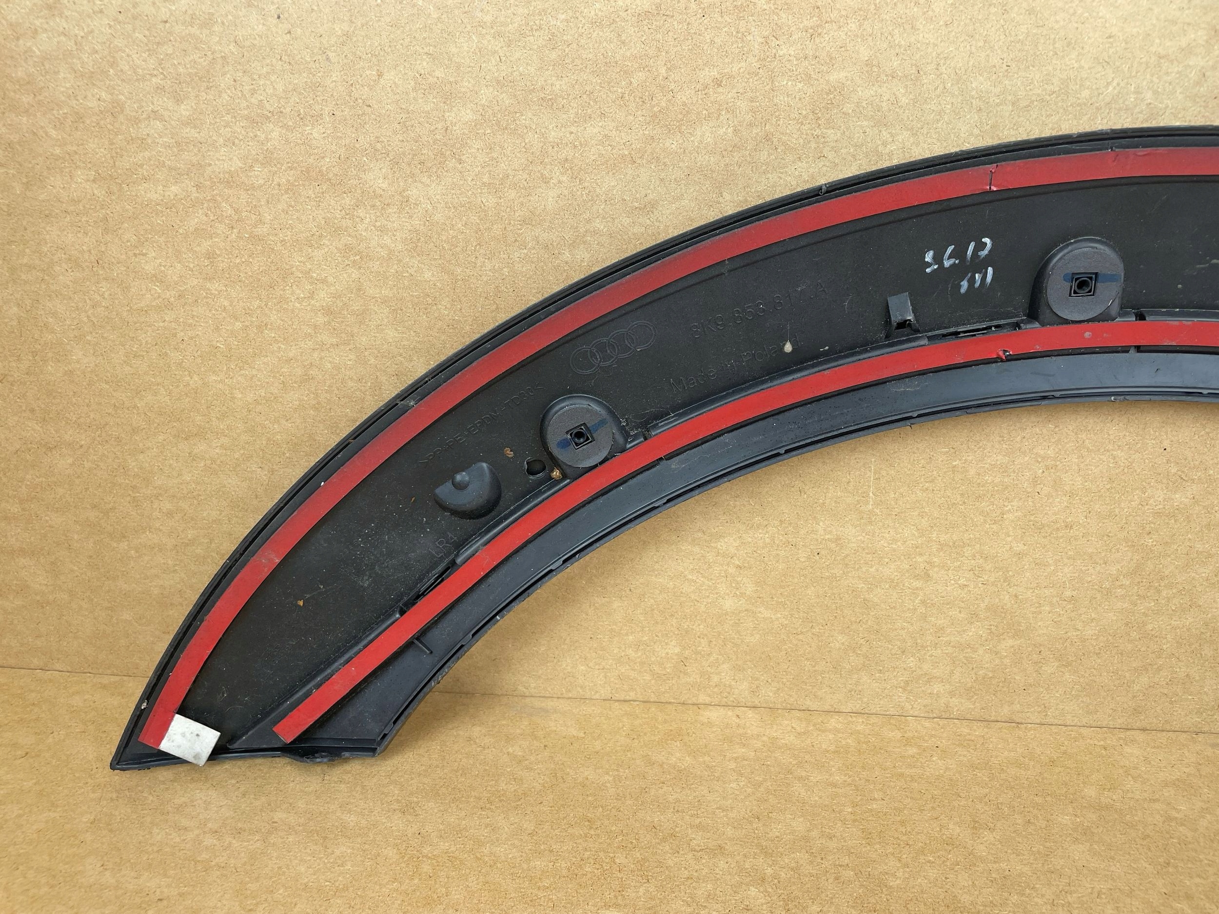 moulding cap CYRKIEL left rear part AUDI A4 B8 8K0 ALLROAD 2008-2016 8K9853817