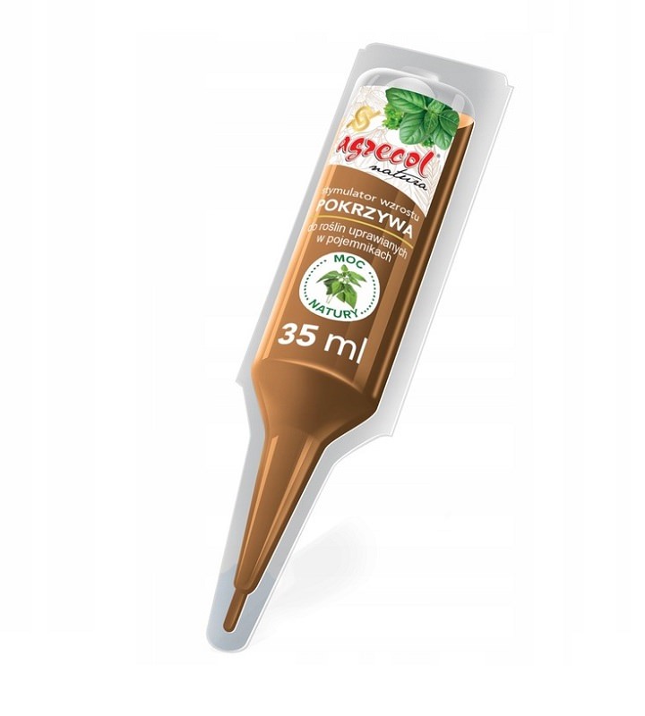 

Organiczny stymulator wzrostu roślin pokrzywa 35ml