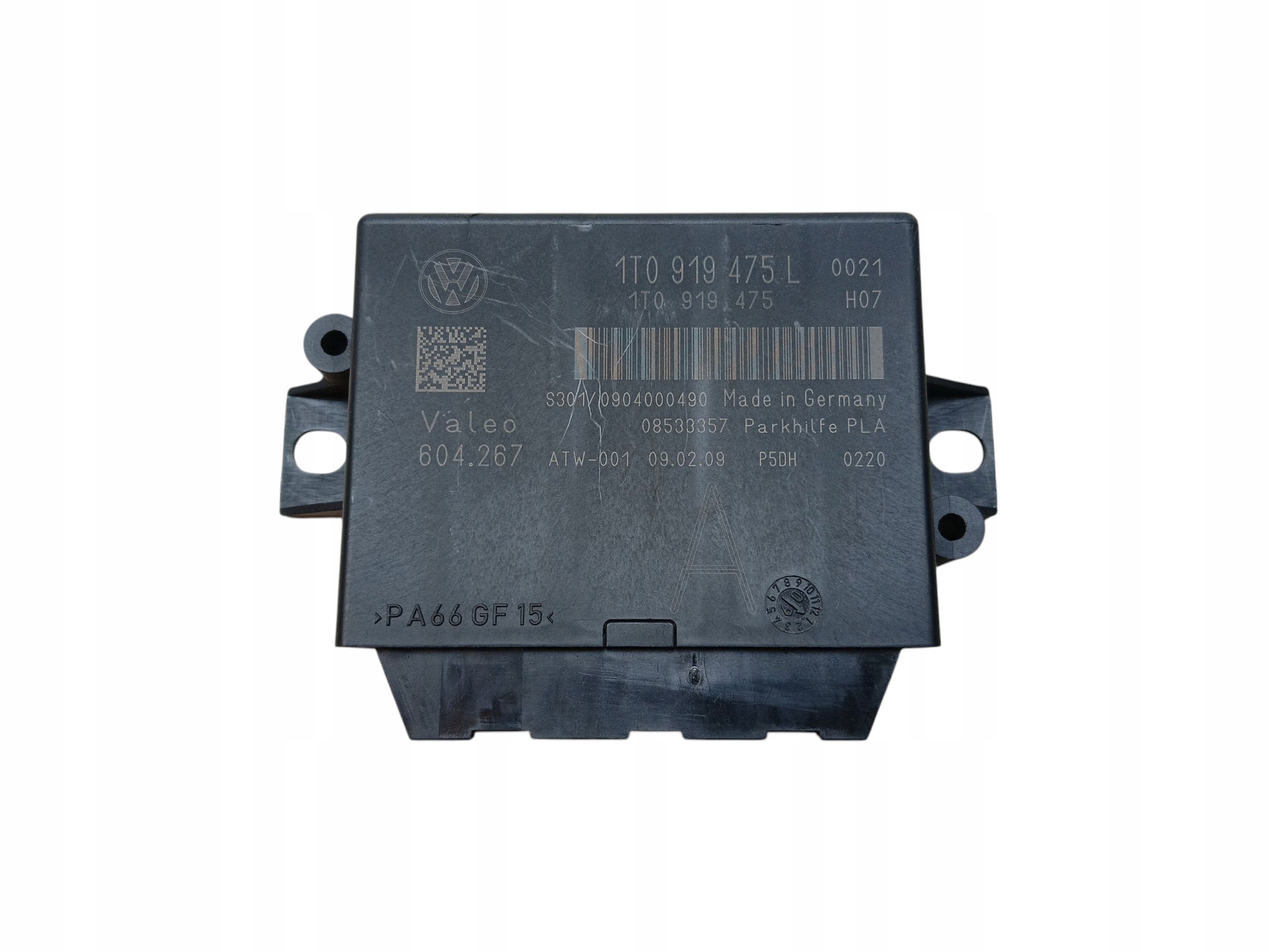 modulo PDC parcheggio VOLKSWAGEN PASSAT CC B6 (2008-2011) 1T0919475L