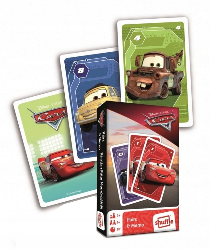 

Auta Cars Karty Czarny Piotruś Memo